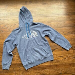 The North Face Men’s Slate Blue Pullover Hoodie Medium